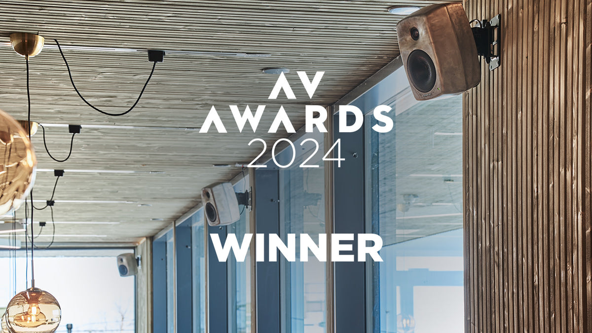 Genelec wins 2024 AV Award for Sustainability