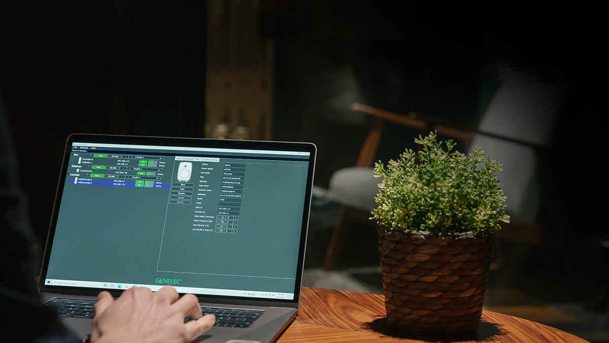 Genelec updates software, firmware and API for Smart IP loudspeaker family