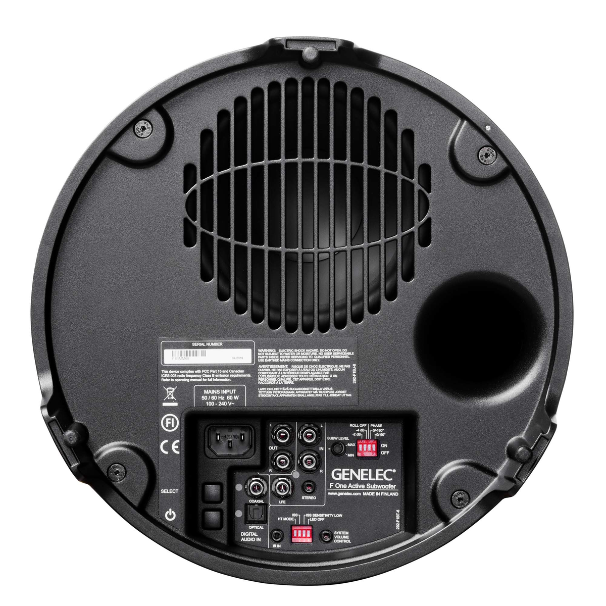 Caisson de basses actif F One Noir